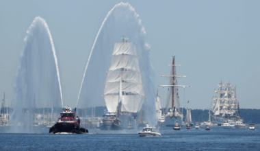 The largest peacetime maritime gathering in U.S. history comes to New York City