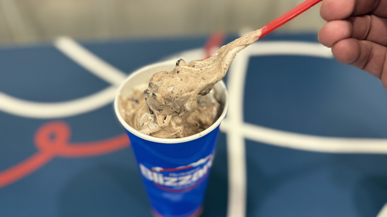 Dairy Queen's Mexican-style Hot Chocolate made with Abuelita Blizzard