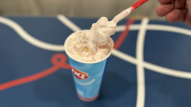 Dairy Queen's Strawberry Mango-flavored Mochi Blizzard