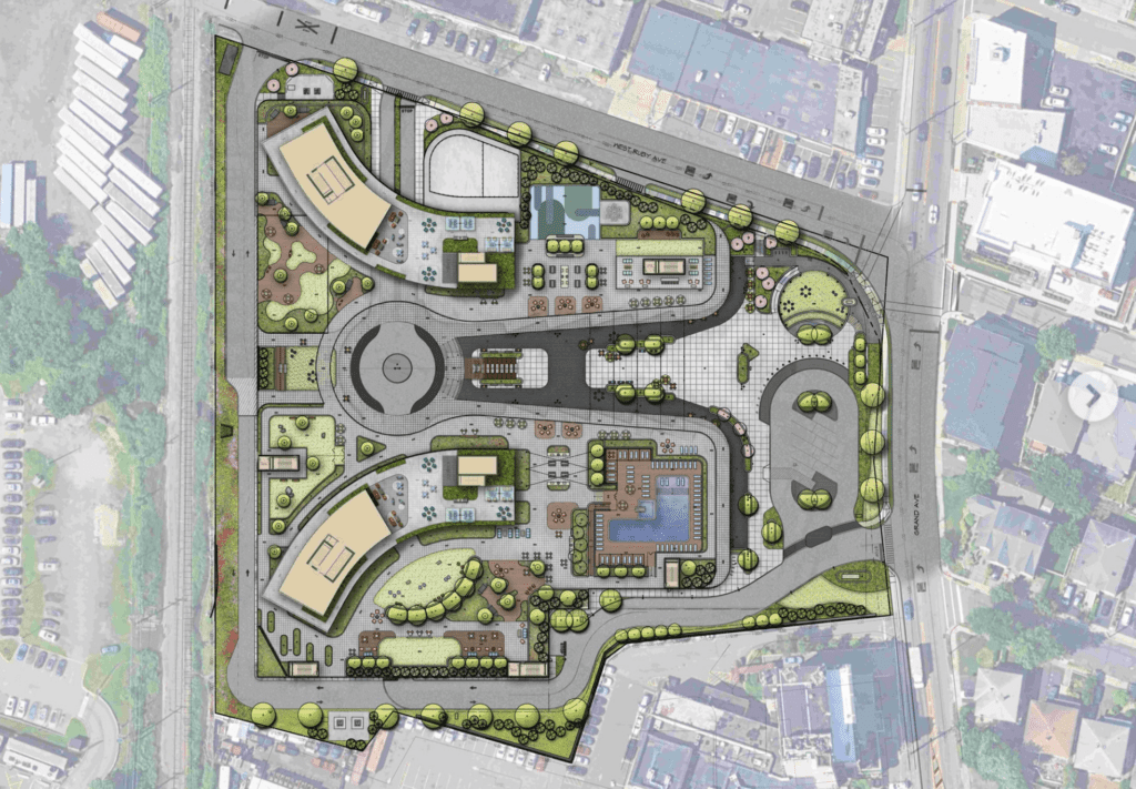 The Grandline Site Plan