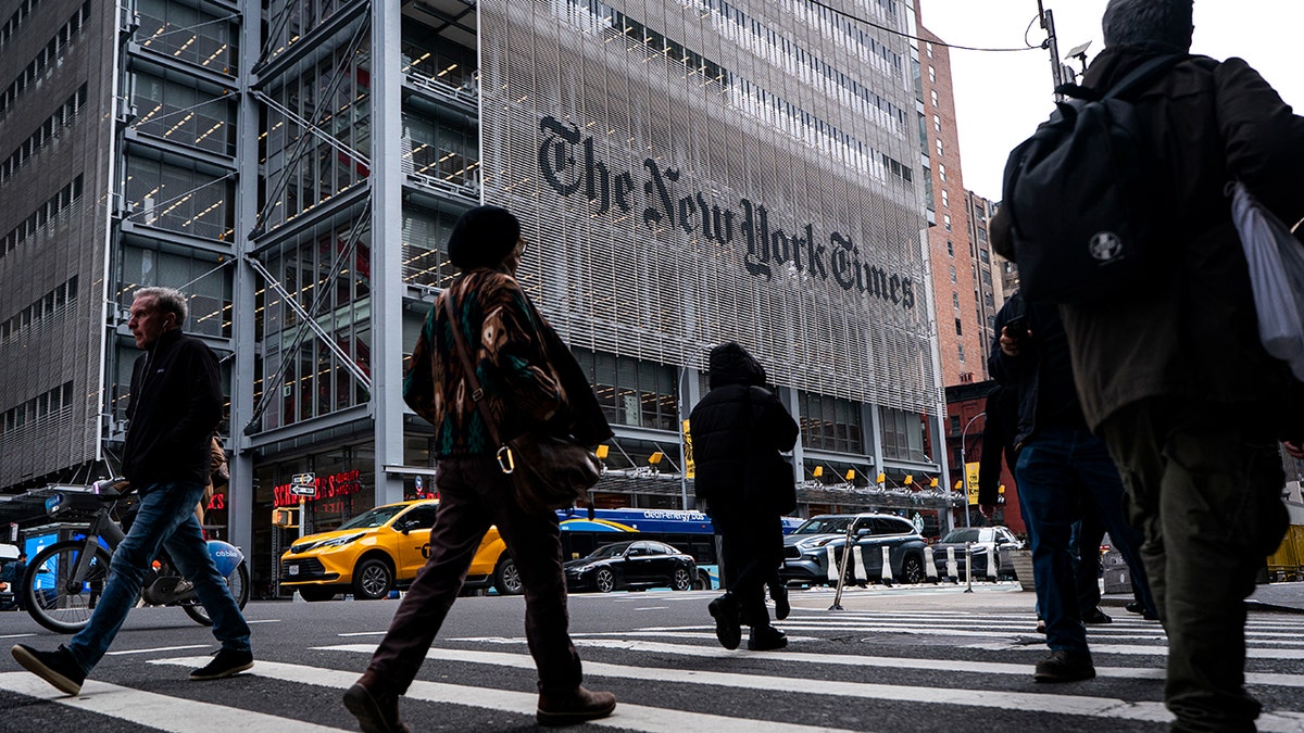 The New York Times Building in Manhattan