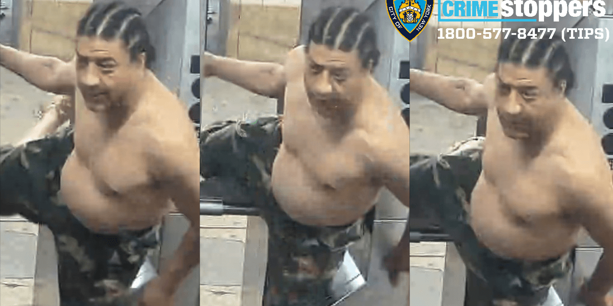 Shirtless suspect wanted for bashing man's head with glass bottle near City Hall: police