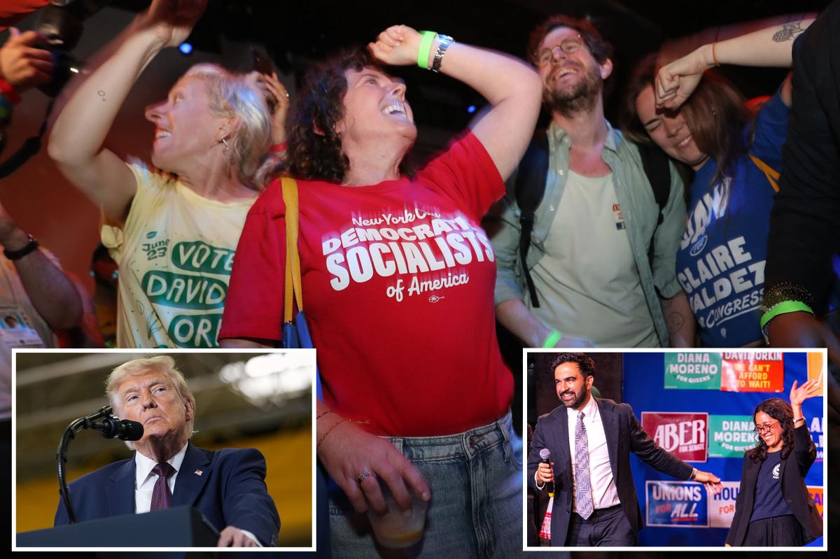 Fired-up Trump issues warning after Mamdani-backed socialists sweep NY congressional primaries