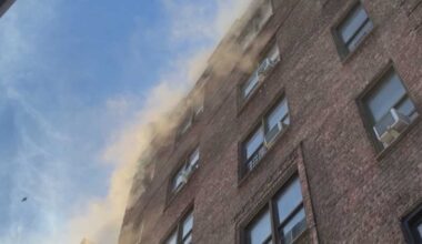 Two firefighters injured during two-alarm fire in Jackson Heights apartment building: FDNY – QNS