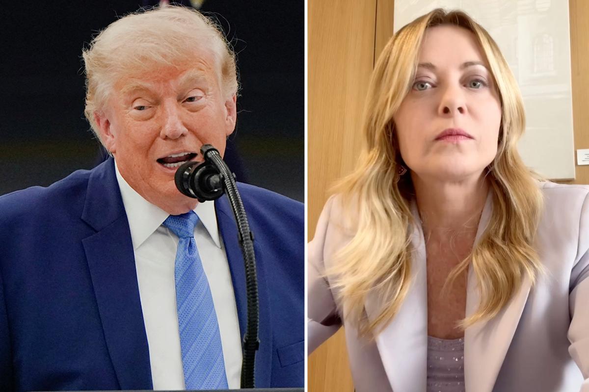 Trump doubles down attacks on Italian PM Giorgia Meloni after she rips prez's 'made up' claims