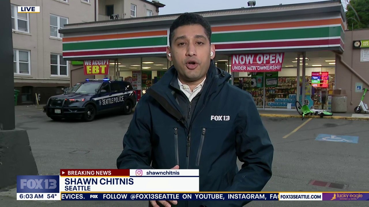 Reported armed robbery at Queen Anne 7-Eleven in Seattle