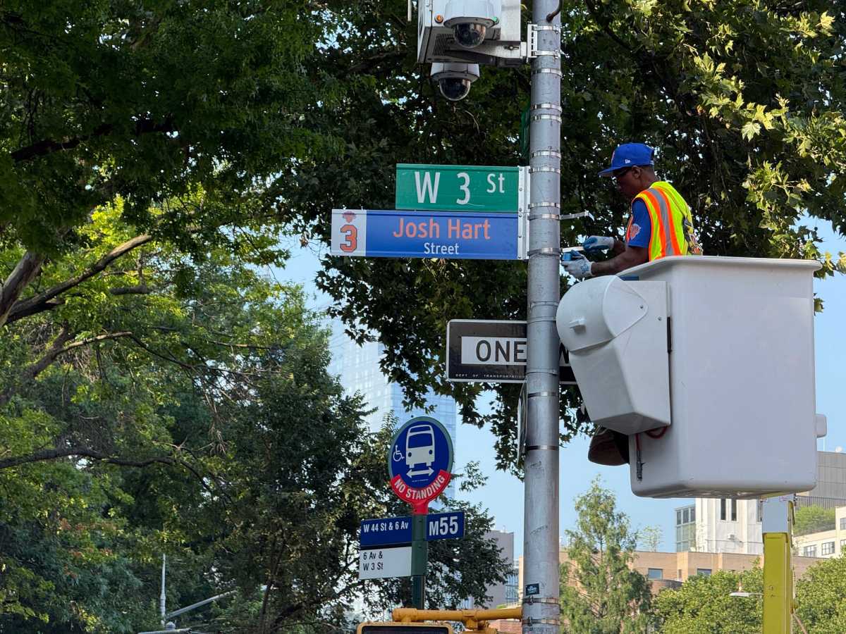 ‘Championship route’: These Manhattan streets have been temporarily renamed for every Knicks player after NBA Finals victory