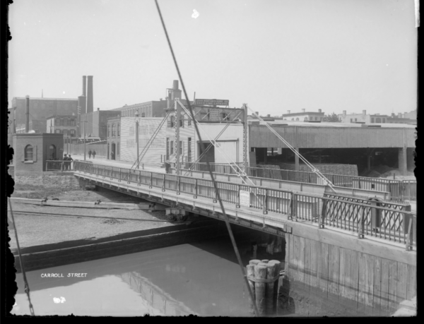 The Carroll Street Bridge in 1903. Photo: NYC Department of Records and Information Services