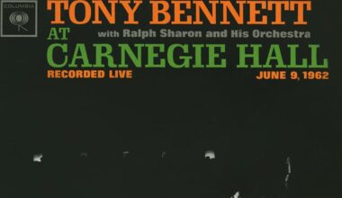 100 YEARS OF JAZZ AT CARNEGIE HALL: TONY BENNETT - 1962