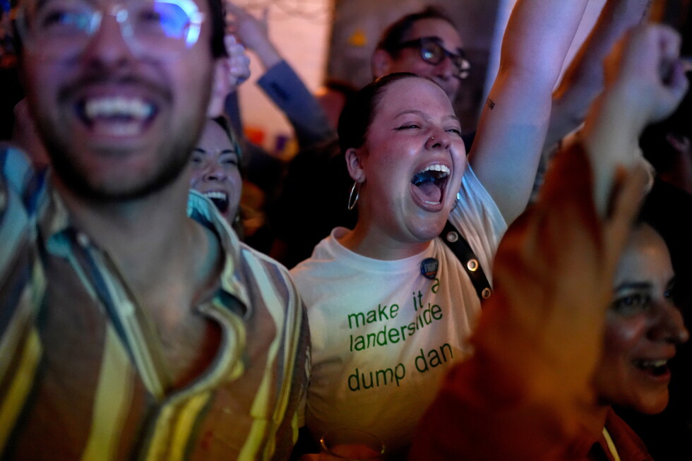 New York leads four-state primary elections, in photos