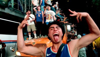 Mayhem mars euphoria as New York celebrates Knicks' title