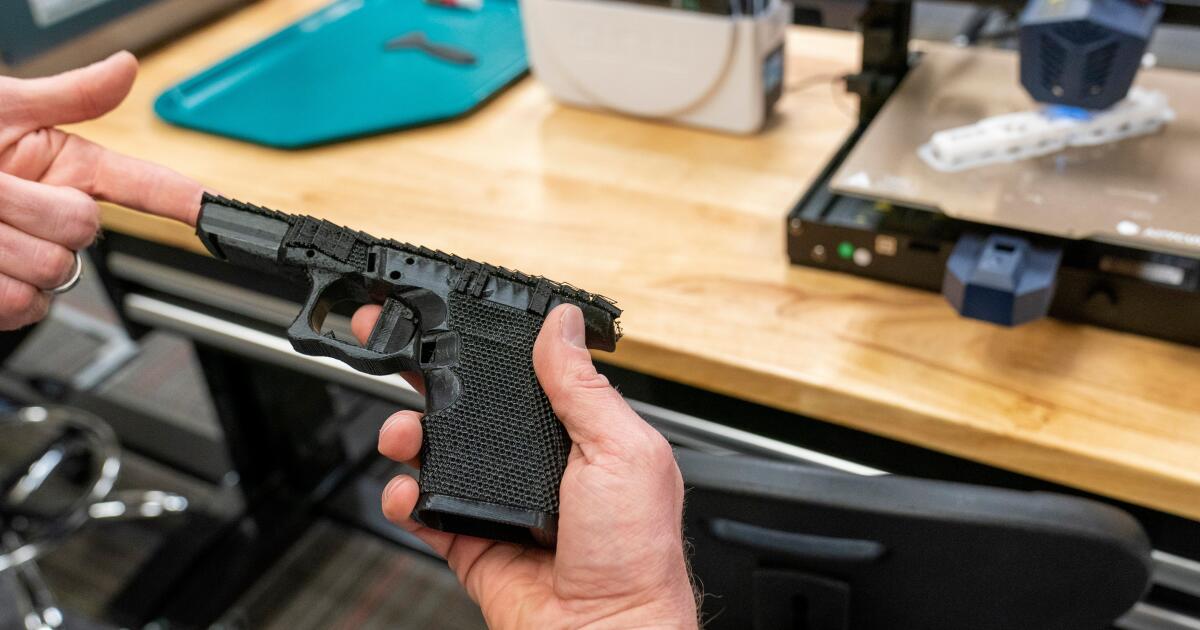 New law takes aim at guns made with 3-D printers