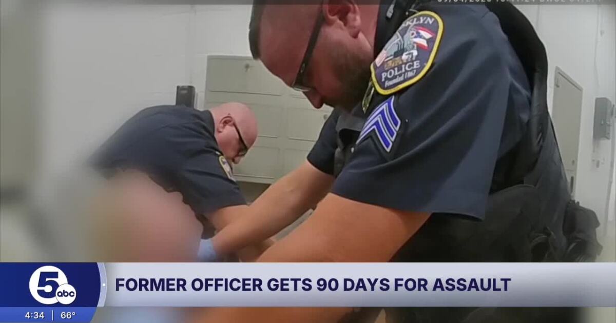 Former Brooklyn police officer sentenced to 90 days in jail for assault