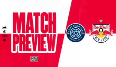 MATCH PREVIEW: Red Bull New York II Travel to Finley Stadium to Face Chattanooga FC on Saturday, June 6