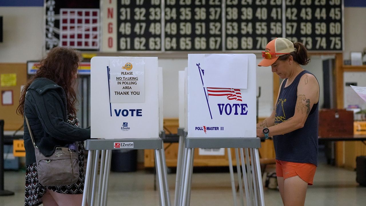 voting booths