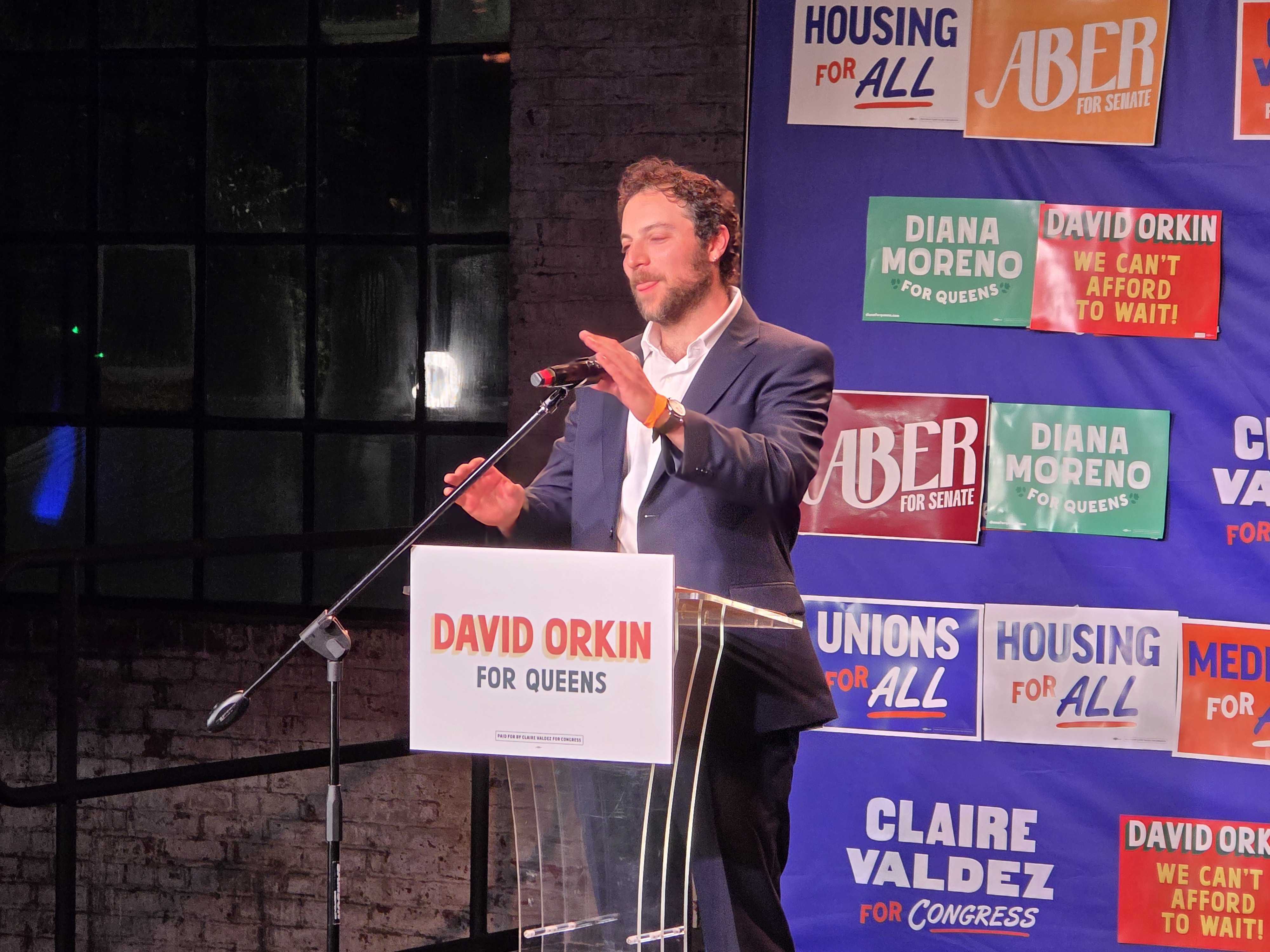 Assemblymember Jenifer Rajkuman congratulated her opponent David Orkin for his win and said she would assist in the transition. 