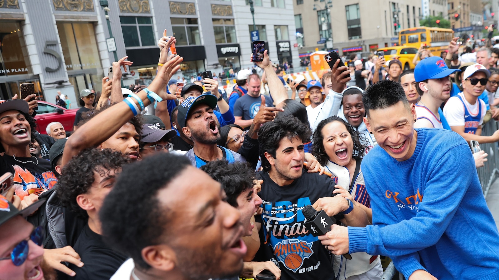 A dream day for New York fans with Knicks on the road to clinch and Brazil vs. Morocco in World Cup