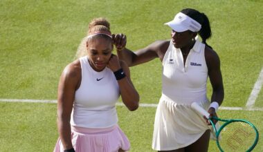 Serena Williams begins her comeback in doubles at Queen's Club