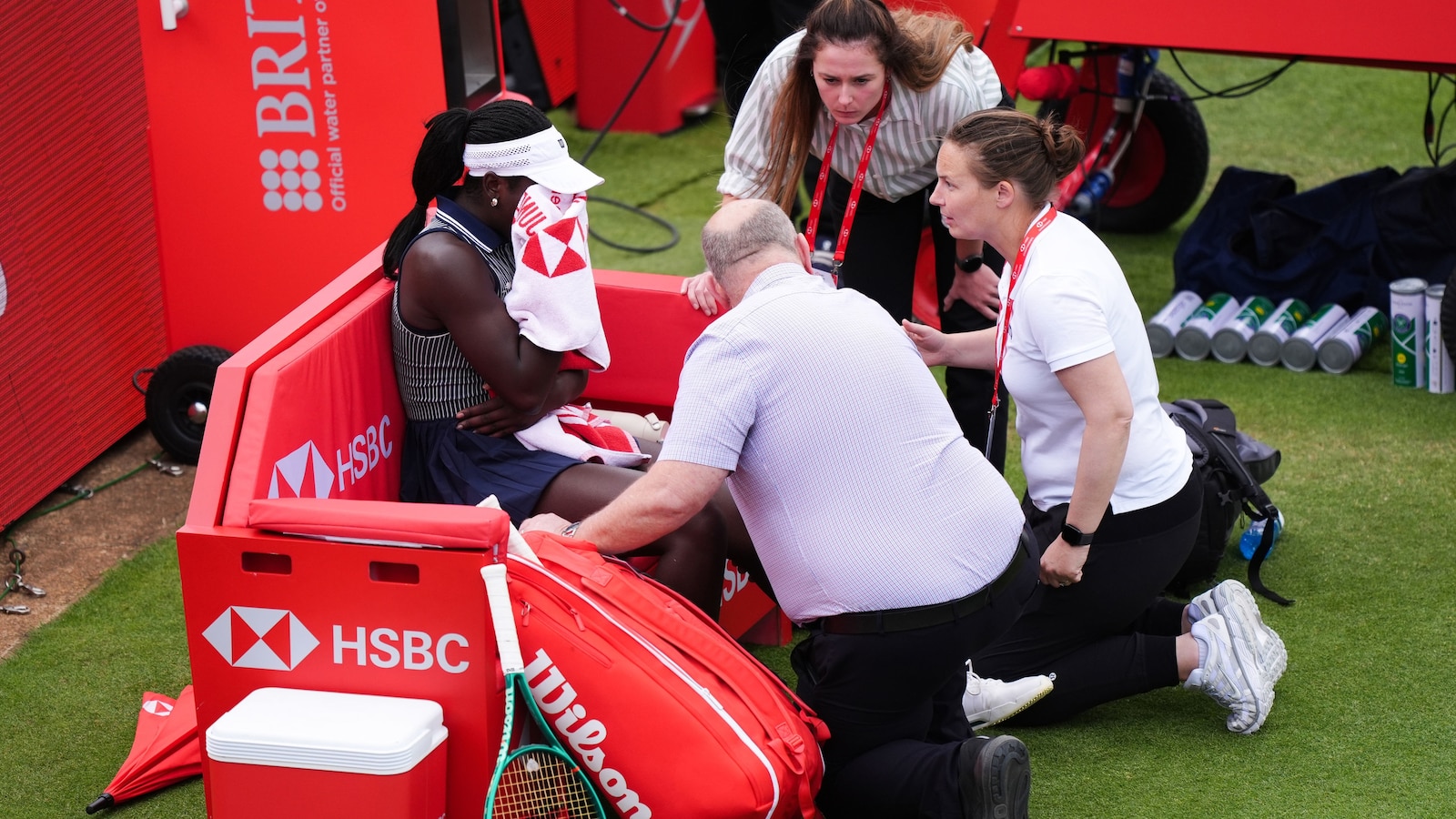 Serena Williams' doubles campaign at Queen's Club