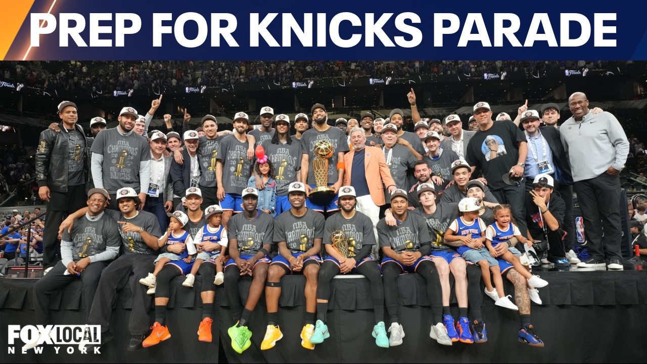 Preparations for Knicks parade underway