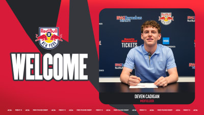 Red Bull New York II Sign RBNY Academy Product Deven Cadigan to an MLS NEXT Pro Contract