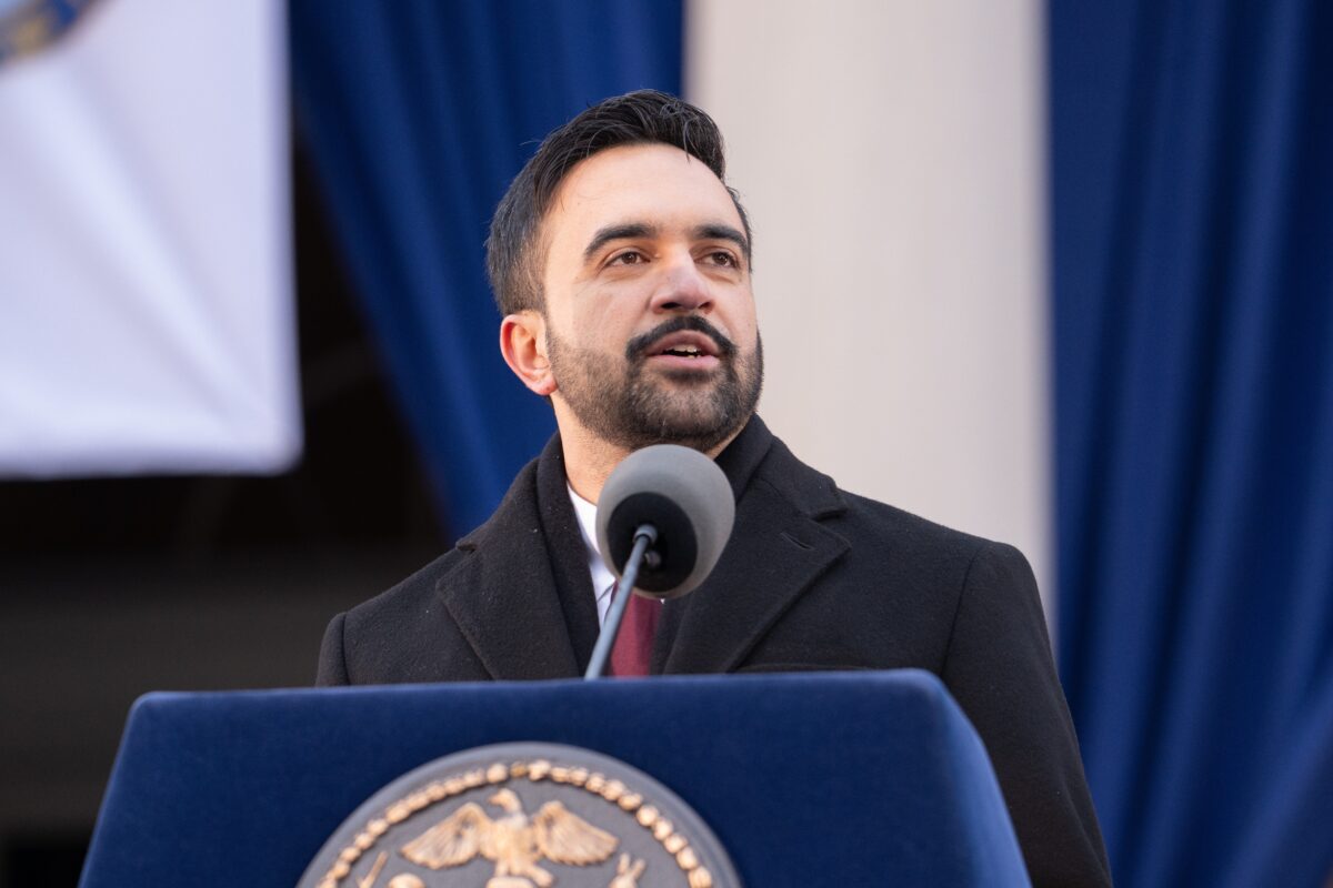 Photo shows Zohran Mamdani, the Mayor of New York City, who recently appointed Siddhartha Sanchez, a lifelong vegan and environmentalist, to direct the city's food policy