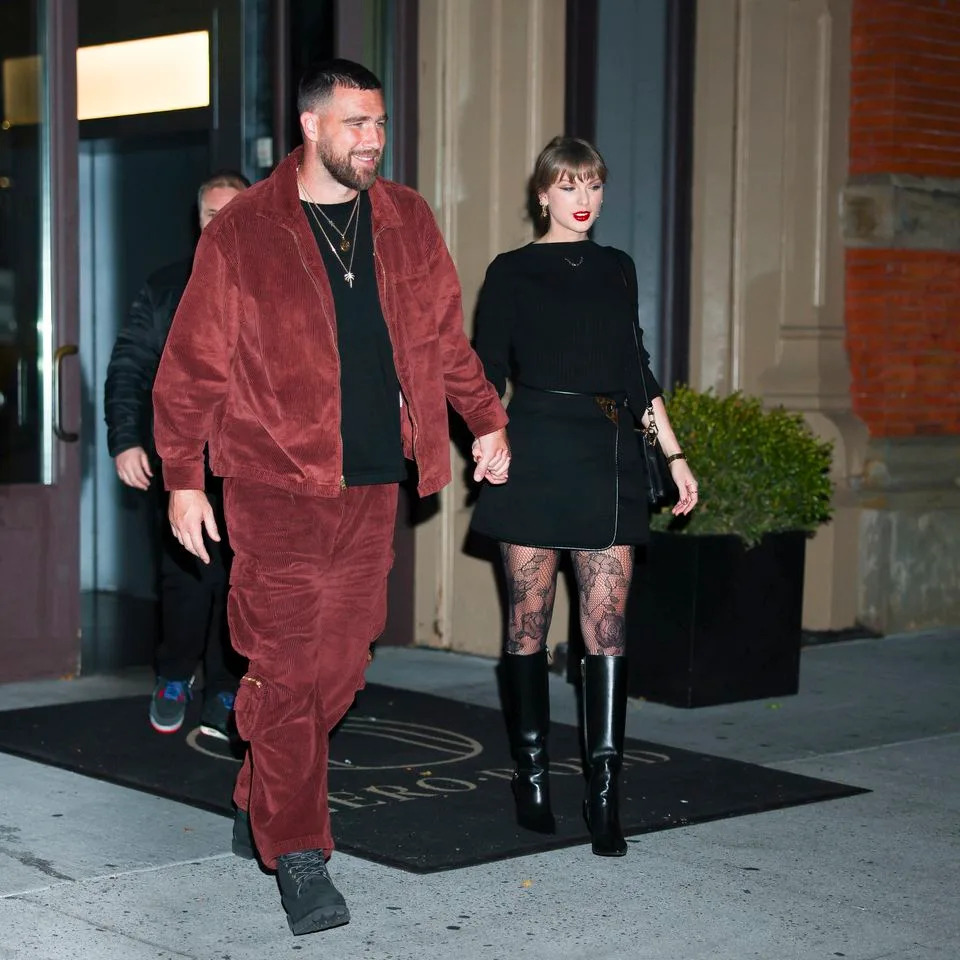 Taylor Swift and Travis Kelce in NoHo in November 2025.Credit: Getty