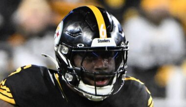 Pittsburgh Steelers linebacker Patrick Queen
