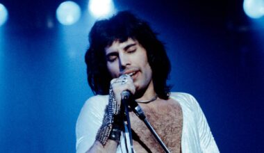 Queen frontman Freddie Mercury