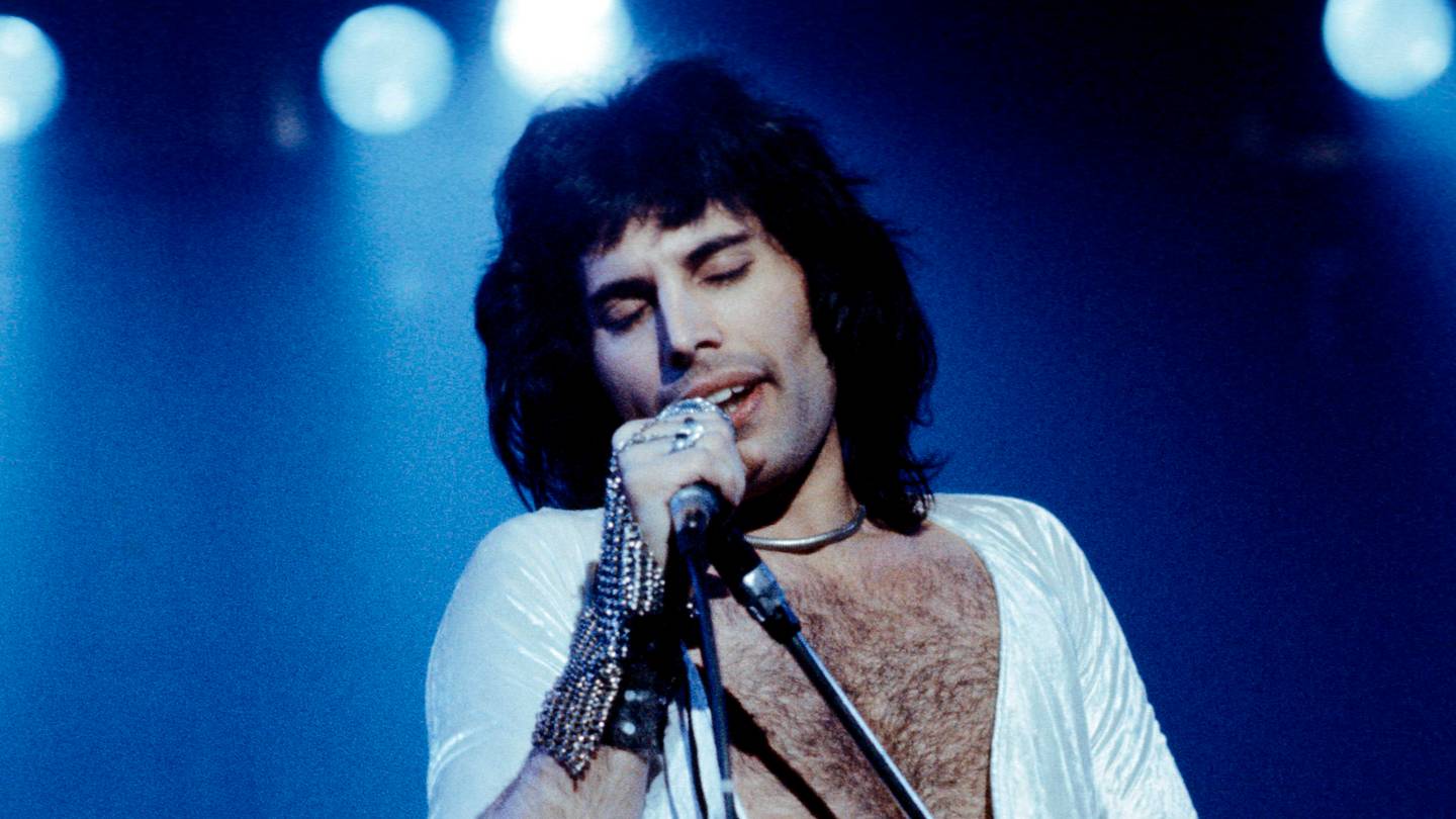 Queen frontman Freddie Mercury