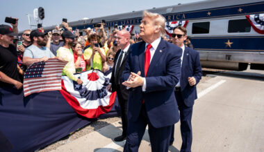 How Trump Put Himself in the Middle of America’s 250th