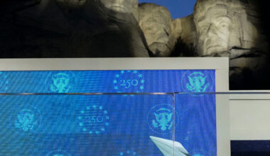 At Mount Rushmore, Trump Veers From Patriotism to ‘Communism’