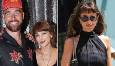 Dakota Johnson Makes a Statement in Sheer Black Dress with Daring Slit for Taylor Swift and Travis Kelce's N.Y.C. Wedding