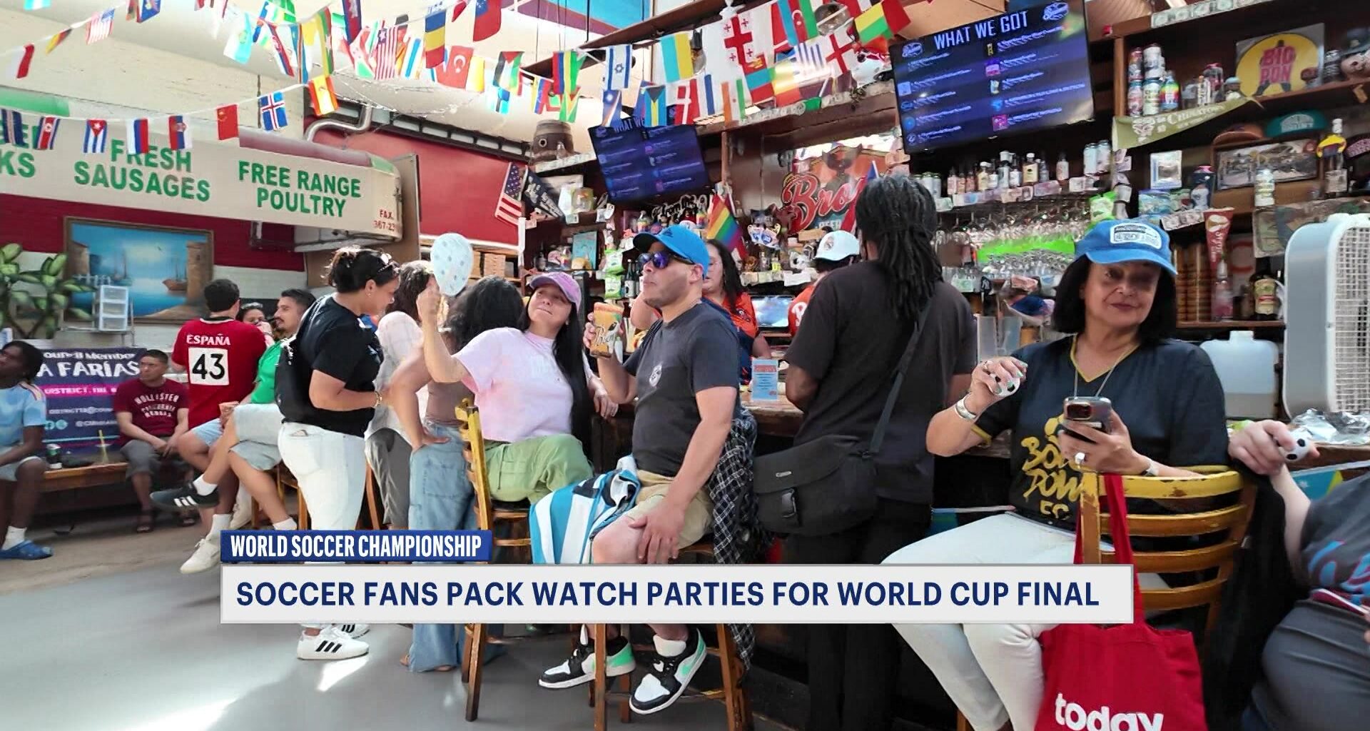 News 12 | Brooklyn | Were Drinking For Free Bronx Beer Hall Celebrates 2026 Fifa World Cup Final With Packed Watch Party