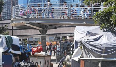 Midtown eyesore turns into homeless magnet — thanks to Mamdani's apathy