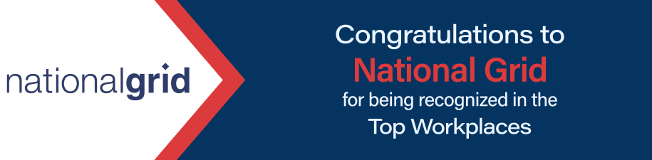 nationalgrid - Congratulations to National Grid for being recognized in the Top Workplaces