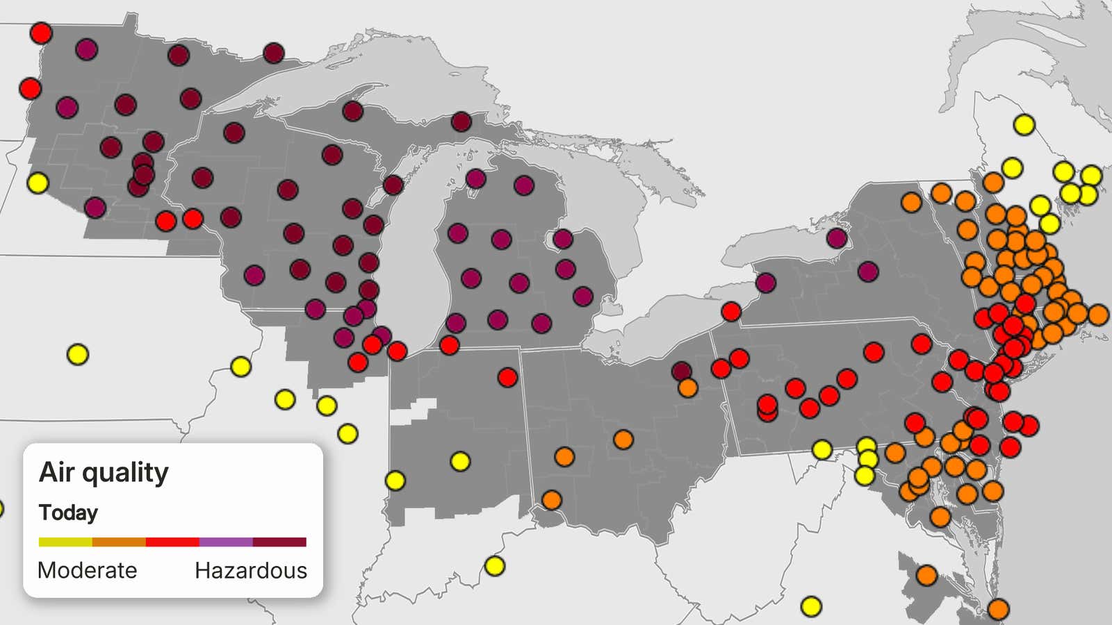 Air Quality Alerts/Index Today