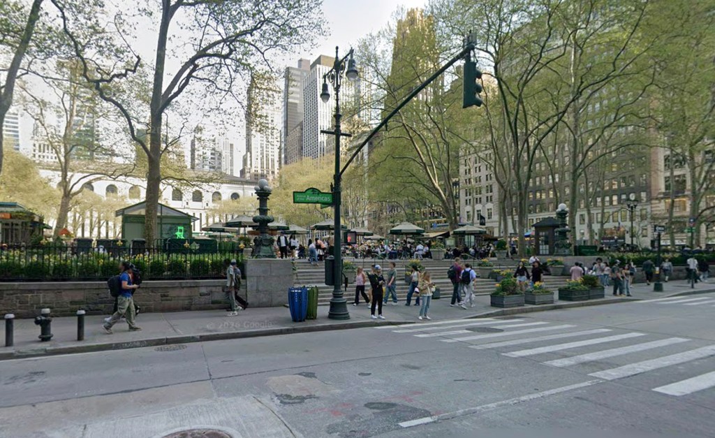 Man throws cell phone at baby girl and her mom near Bryant Park: cops