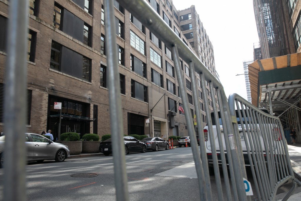 Hundreds of detained immigrants had hearings at 201 Varick St. in Manhattan, July 22, 2025.