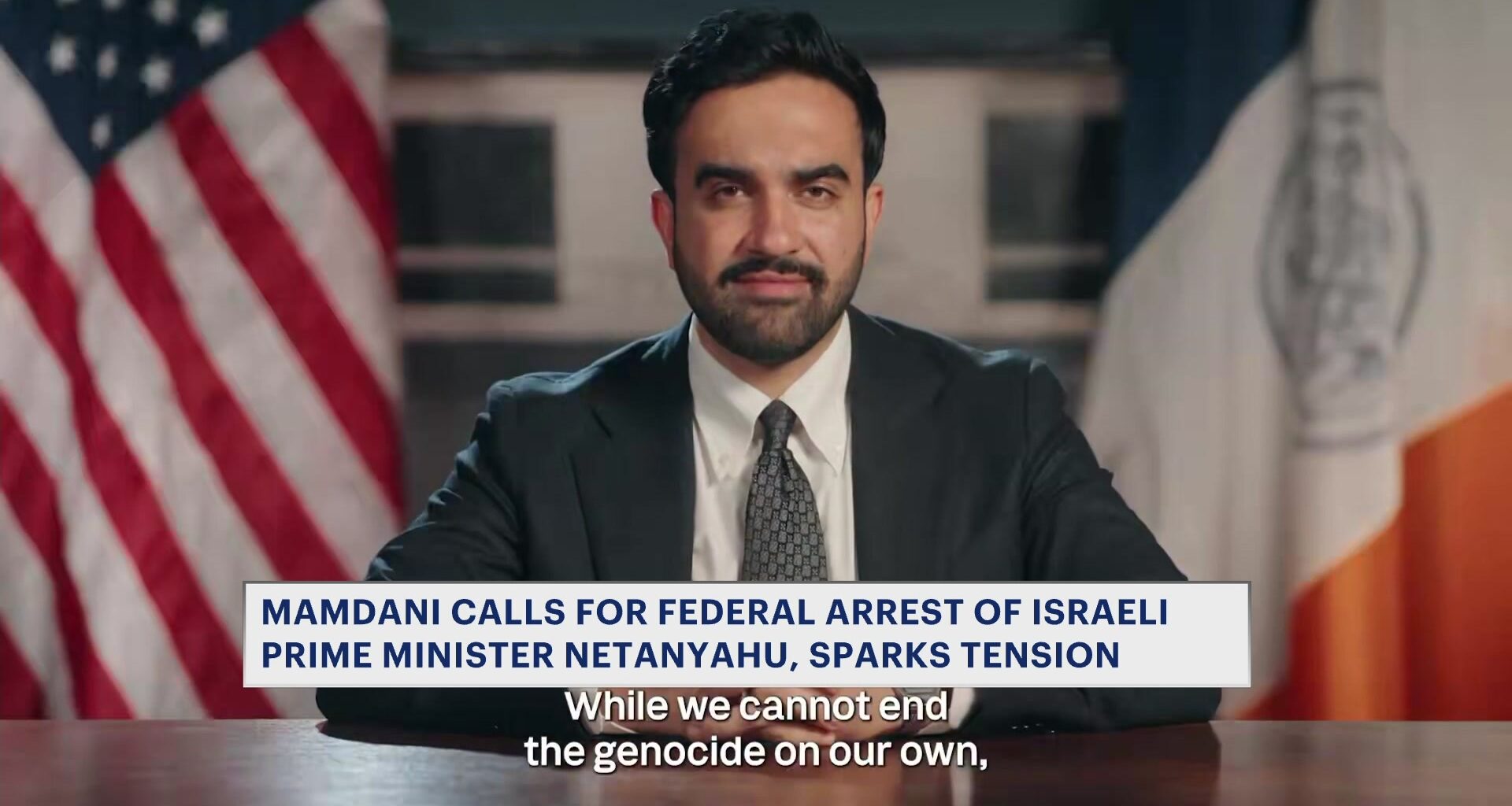 News 12 | Bronx | Mamdanis Call For Federal Arrest Of Netanyahu Sparks Backlash From Jewish Leaders