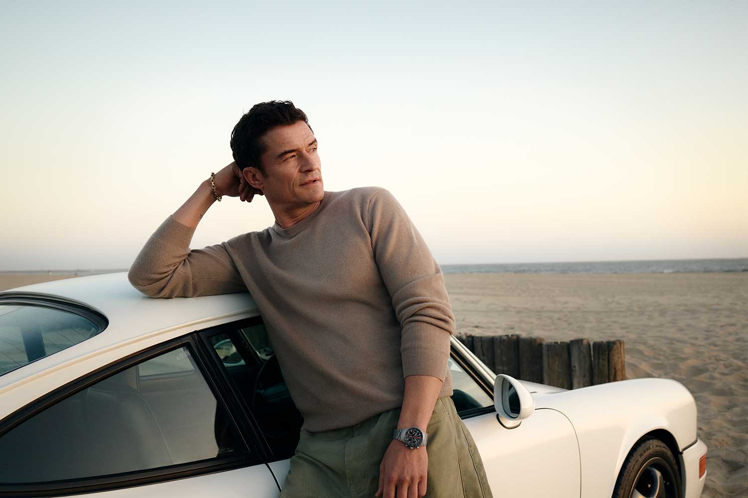 Orlando Bloom and Porsche Design