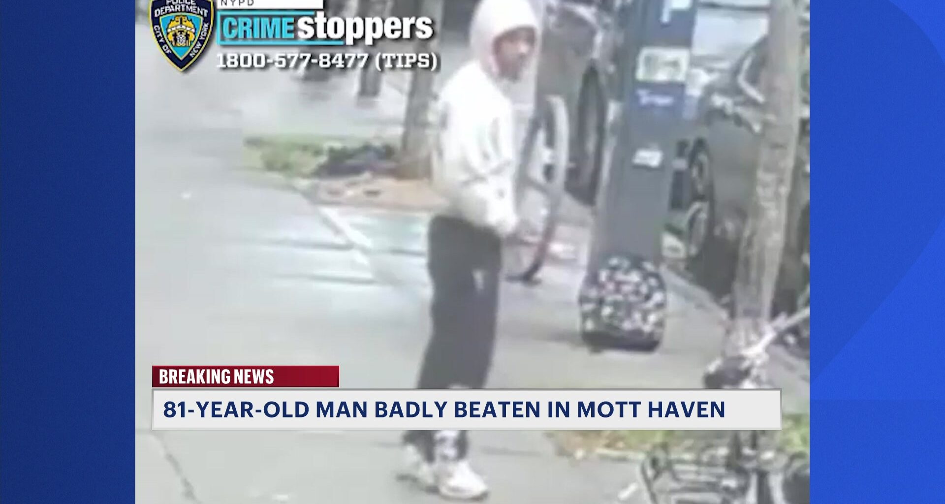 News 12 | Bronx | Man On The Run After Assaulting 81 Year Old In Mott Haven