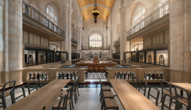 Upscale food hall will open in the landmarked hall of Brooklyn’s Williamsburgh Savings Bank Tower