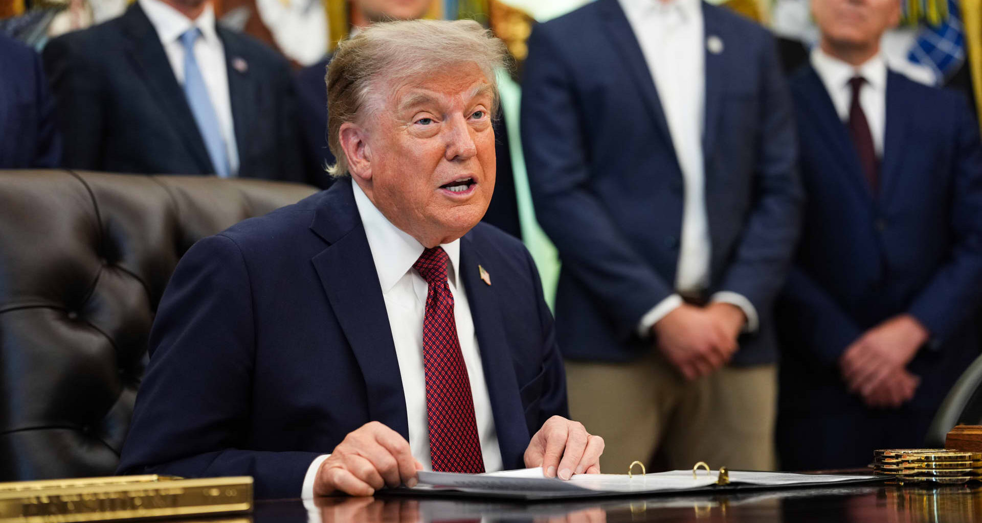 Trump defends DOJ subpoenas of NY Times reporters; Google also was targeted