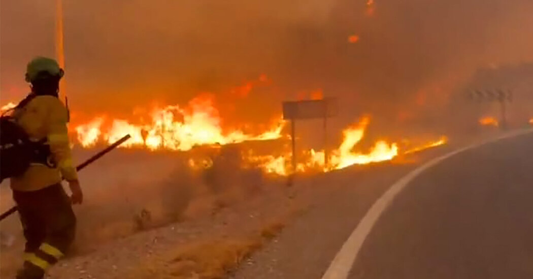 At Least 12 People Die in Southern Spain Wildfire