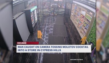News 12 | Brooklyn | Man Suspected Of Throwing Molotov Cocktail Inside Brooklyn Smoke Shop