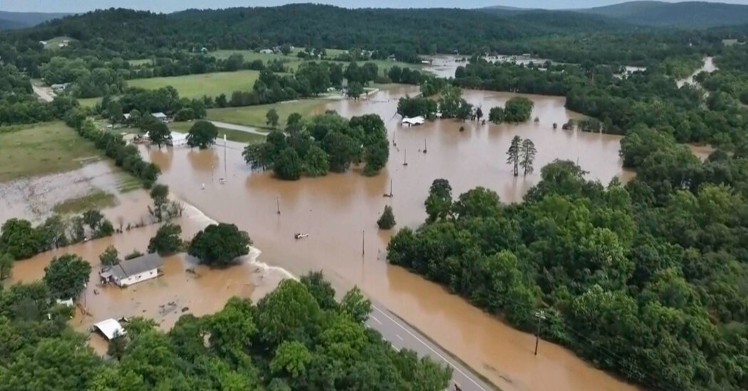 Black Hawk Helicopters Rescue Hundreds From Summer Camp During Floods