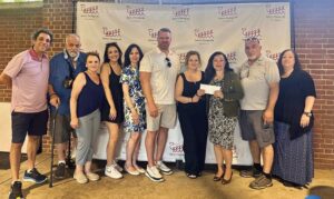 The Foundation was also honored to receive a generous $2,500 donation from First Central Savings Bank, presented by Anna-Marie Sardarian Vallone and Maria Betzios, reaffirming the bank’s longstanding commitment to supporting local charitable organizations and the mission of the Save a Young Life Foundation.