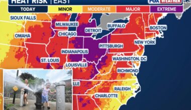Heatwave hits NYC as 100 degree weather expected for the first time in 12 years