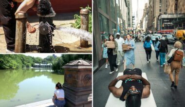 NYC bakes as Central Park hits 100 degrees for first time in over a decade amid blistering heatwave